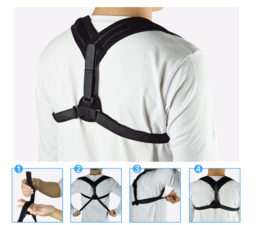 Clavicle Posture Corrector & Lower Back Support Belt – Improve Posture & Comfort